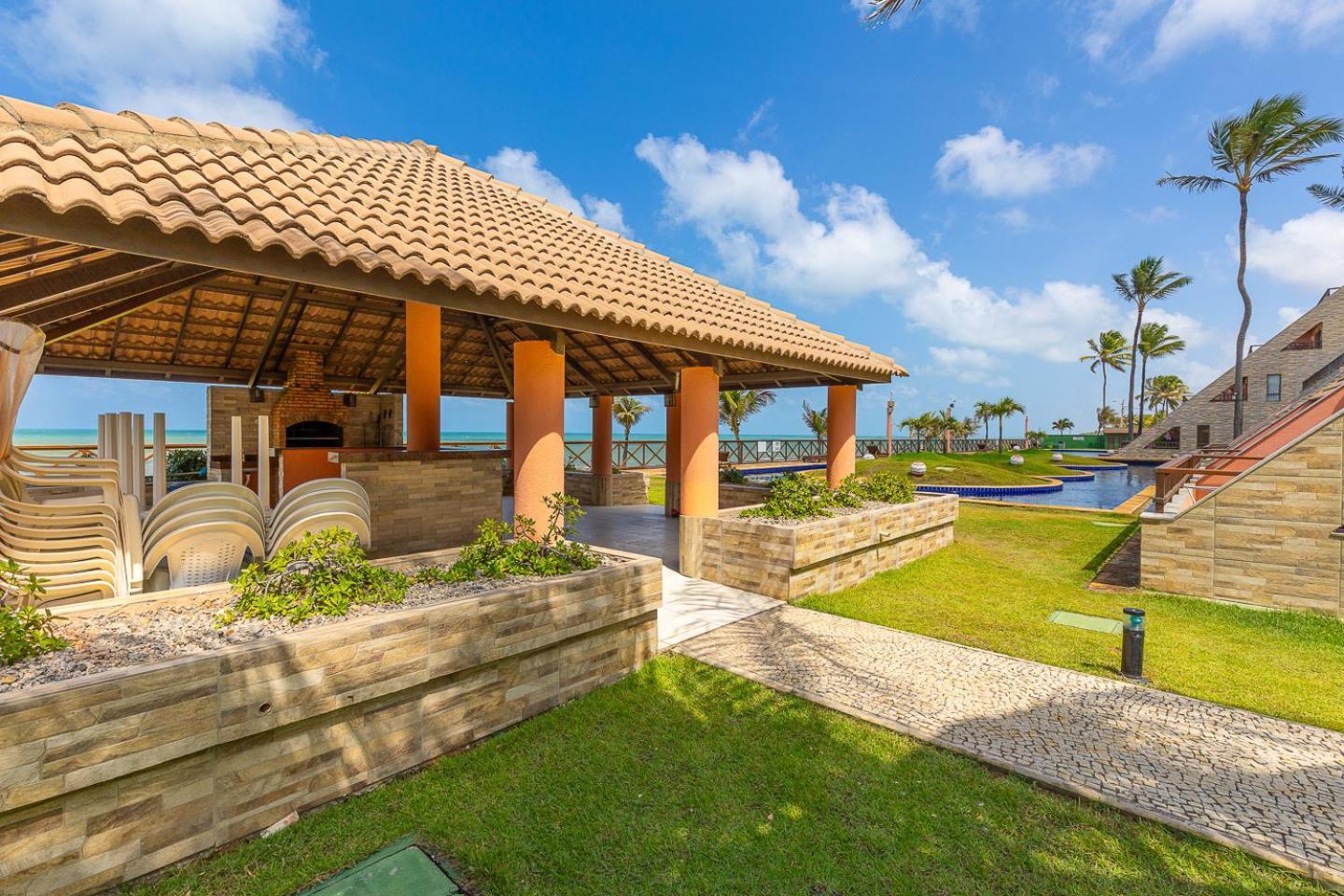 Oceanview A102 - Pe Na Area - Perto Do Centro, 2 Dormitorios, Piscina, Cozinha, 116m2 Apartment Cumbuco