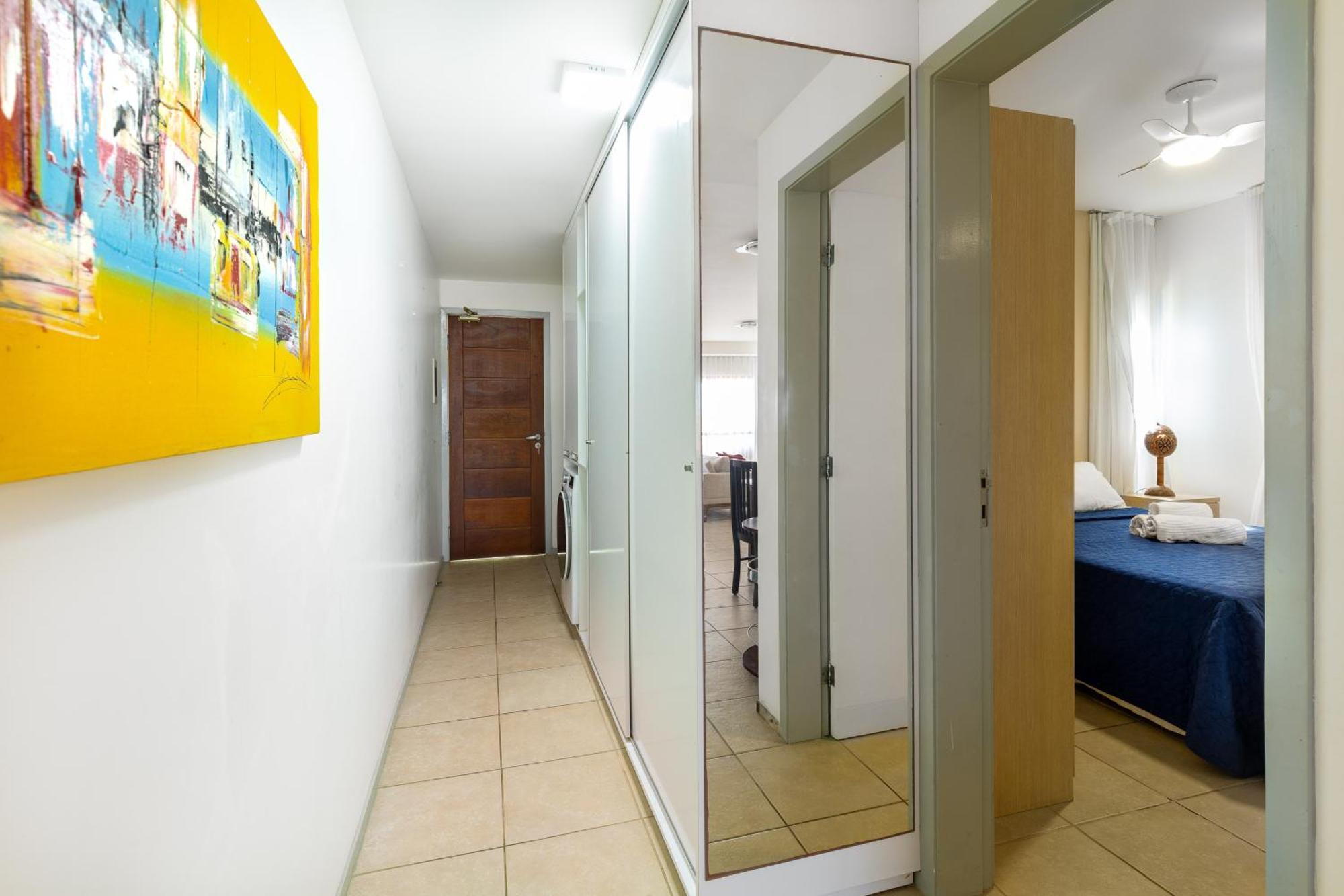 Apartment Oceanview A102 - Pe Na Area - Perto Do Centro, 2 Dormitorios, Piscina, Cozinha, 116m2 *