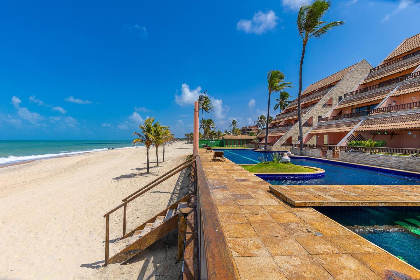 Apartment Oceanview A102 - Pe Na Area - Perto Do Centro, 2 Dormitorios, Piscina, Cozinha, 116m2