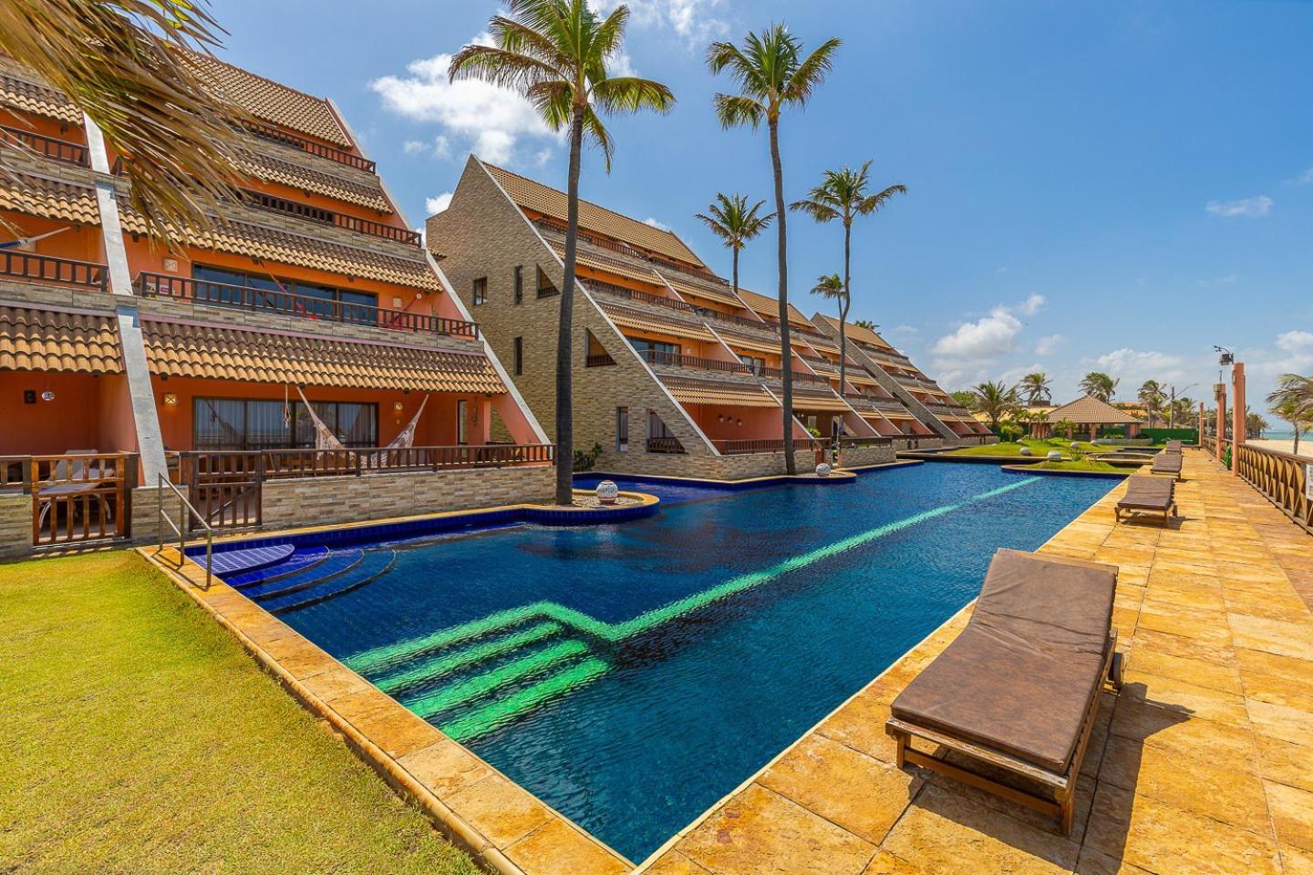 Apartment Oceanview A102 - Pe Na Area - Perto Do Centro, 2 Dormitorios, Piscina, Cozinha, 116m2 Cumbuco