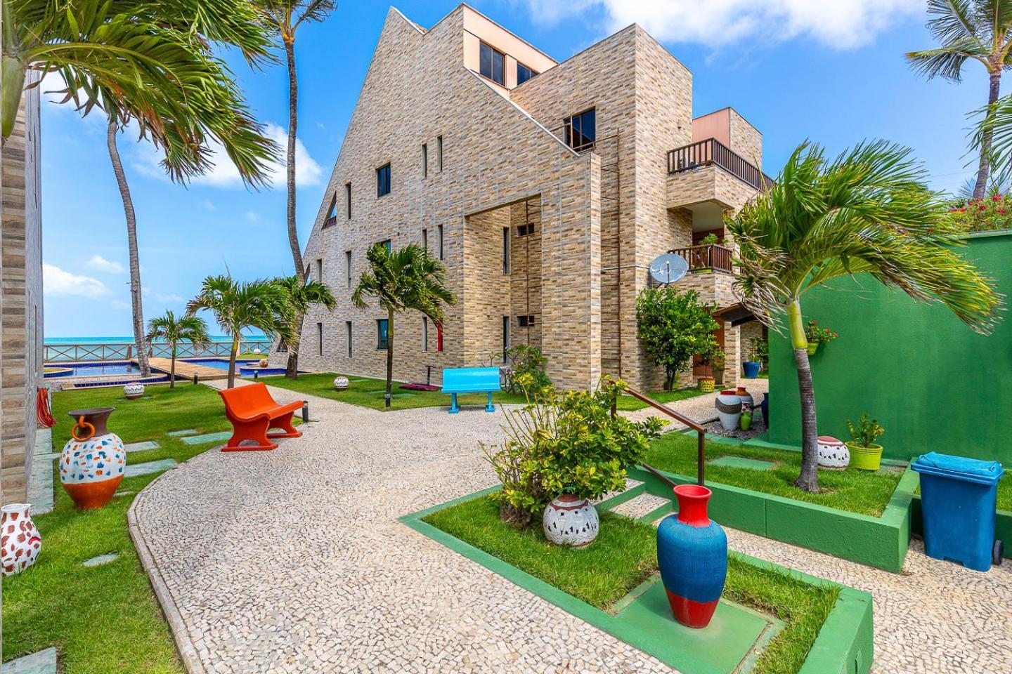 Oceanview A102 - Pe Na Area - Perto Do Centro, 2 Dormitorios, Piscina, Cozinha, 116m2 Apartment Cumbuco